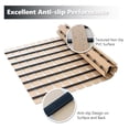thumbnail image 2 of Shower Mat Non Slip Bathtub Mat and Drain Hole Shower Mat and Drain Holes 2FTx8FT Bath Mat for Tub & Shower. Dry, Easy to Cut,for Tub & Shower(Beige), 2 of 6