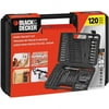 Black & Decker 120pc Drilling & Screwdriving Set