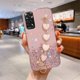 thumbnail image 3 of Note11s Love Heart Wrist Chain Glitter Case On For Xiaomi Redmi Note 11 Pro 4g 5g 11pro Plus 10 10s 9 9s Bracelet Silicone Cover, 3 of 5
