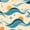 Color 2, variant on Peel and Stick Wallpaper Mid century modern abstract orange blue yellow shapes circles 17.7"x118" Contact Paper Removable Self Adhesive Waterproof Wall Decor for Bedroom Kitchen Cabinets