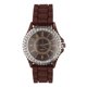 thumbnail image 1 of Reloj de cuarzo clásico para mujer, reloj de pulsera de moda para mujer con silicona, 1 of 8