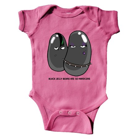 

Inktastic Easter Black Jelly Beans are so Hardcore Goth Jelly Beans Gift Baby Boy or Baby Girl Bodysuit