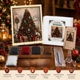 thumbnail image 5 of 3D Fabric Poke Art Kit Christmas Tree Gift 7.87in DIY Craft Set with Frame Stand and Poke Tool for Home Decor and Gift, 5 of 5