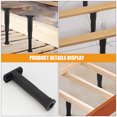 thumbnail image 3 of UPOUART 4Ud Patas Ajustables Para Y Gabinete Soporte Negro Duradero Y Fácil De Instalar, 3 of 8