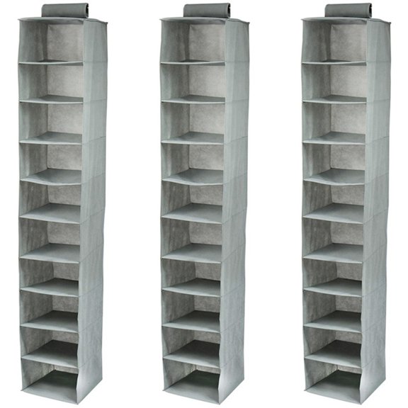 Hat Rack 10 Shelf Hanging Closet Hat Organizer for Hat Storage-Protect Your Caps & Keep Them in Great Condition(3 Pack)