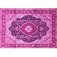 thumbnail image 1 of Ahgly Company Indoor Rectangle Medallion Pink Traditional Area Rugs, 3' x 5', 1 of 4