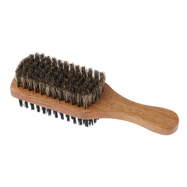 Cepillo de Pelo de de 3 Tamaños con Estilo de Madera, Alisado, Desenredado, Adecuado para Tipos, Incluye Cabello Dañado , B 18x5.5x4.5cm Salvador cepillo de barba de cerdas