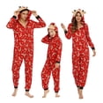 thumbnail image 1 of Conjunto de pijama de Navidad para hombre y mujer, ropa de dormir familiar con estampado de Papá Noel, pantalones de manga larga, ropa de casa de Navidad, 1 of 4