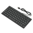 thumbnail image 1 of Ultra Slim Keyboard, QWERTY Layout Plug and Play Dual Language Mini Wired Keyboard 78 Key  for Computer Japanese,Cangjie Language, 1 of 7