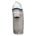 thumbnail image 2 of Playera Polo George Para Hombre Pique de Rayas Beige Talla M, 2 of 4