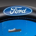 thumbnail image 5 of Plasticolor Ford Deluxe Series Universal Steering Wheel Cover, Black & Blue, 1 Pc, 1 lb, 5 of 7