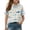 Blue, variant on Girls Polo Shirt Cute Animal Print School Uniform Short Sleeve Button Closure Tops for Girls 10-12 Years