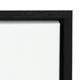 thumbnail image 3 of Kate and Laurel Sylvie Modern Baby Fox Framed Canvas Wall Art by Rachel Lee of My Dream Wall, 18x24 Black, Chic Modern Animal Art for Wall, 3 of 7