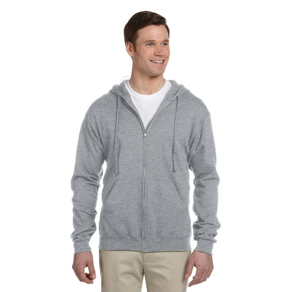 Jerzees Nublend Adult Full-Zip Hooded Sweatshirt