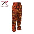 thumbnail image 1 of Rothco Color Camo Tactical BDU Pant - Savage Orange Camo, 2X-Large, 1 of 5
