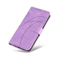 thumbnail image 6 of Designed for Samsung Galaxy S25 Case Wallet for Women, Flip Folio Cover with PU Leather Kickstand Credit Card Holder Slots Magnetic Wrist Strap Protective Phone Case for S25, Purple, 6 of 7