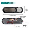 thumbnail image 3 of Riwesomey Paquete de 2 luces traseras de camión IP67, luces de advertencia de señal de giro, luces de remolque, seguridad de conducción, Bombillas para automóviles, 3 of 6