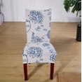 thumbnail image 1 of Spandex Chair Covers Soft Super Fit Stretch Removable Short Dining Chair Protector Cover Banquet Chair Seat Protector for Dining Room Ceremony Home  Wedding, 1 of 6