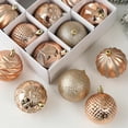 thumbnail image 3 of 12 Pcs Christmas Ball Christmas Tree Pendant Decorations Shatterproof, 3 of 5