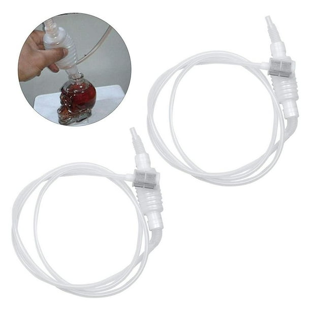 2piece Set 2m Siphon Tube Plastic Wine Siphon Filter Set Siphon Tube