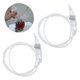 thumbnail image 1 of ZHAOCHENG Juego de 2 piezas de tubo de sifón de 2m, juego de filtros de sifón de vino de plástico, filtro de manguera de tubo de sifón para vino, cerveza, juego de iniciación, fermentador de vino, 1 of 4