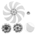thumbnail image 4 of Minkissy Low Noise Fan Wing Replacement For Standard Design Floor Fan 1Pcs, 4 of 8