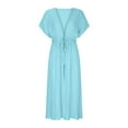 thumbnail image 3 of Maillots de Bain pour Femmes Aguichant Mode Décontractée pour Femmes Printemps et Été Ajouré Style Long de Plage Maillots de Bain pour Femmes en Liquidation, 3 of 5