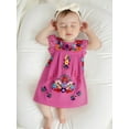 thumbnail image 4 of BemeyourBBs Boho Toddler Girls Summer Dress Bohemia Casual Floral Embroidery Square Neck Sleeveless Dress for Beach Party Cute Clothes, 4 of 9