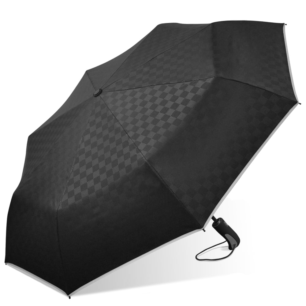 Weather Station Auto Open/Close Compact Safety Umbrella