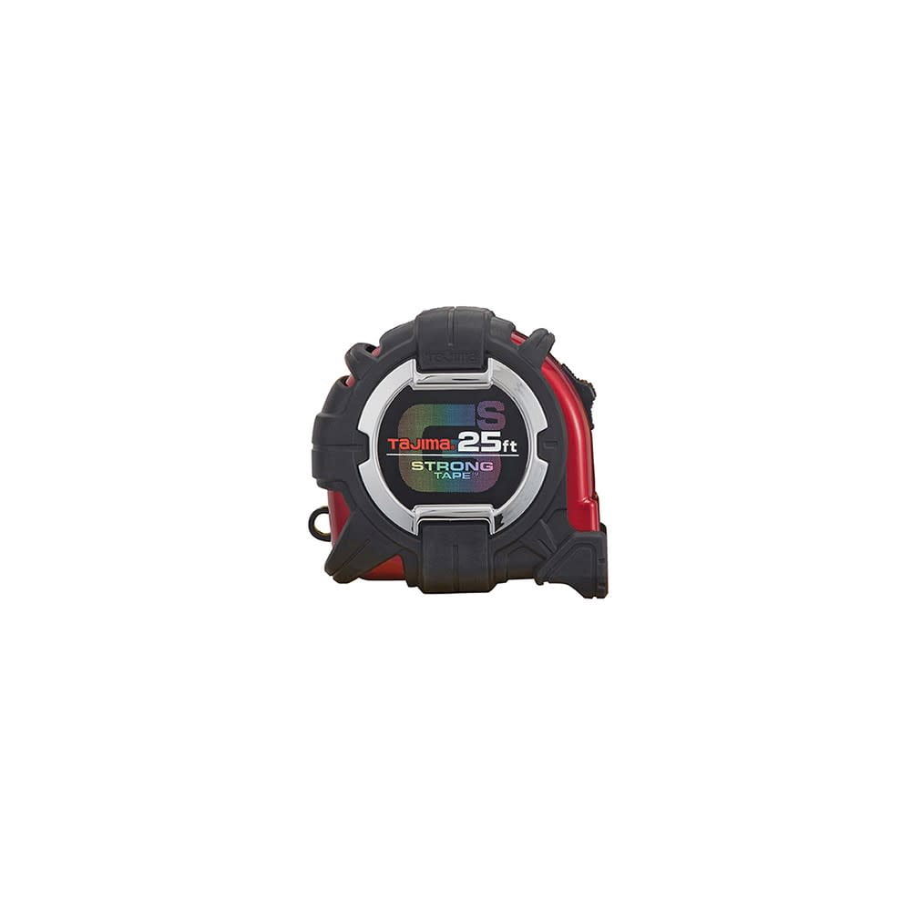 Tajima GSSF-25BW 25 ft. x 1-1/16 in. Steel Tape Measure with Safety Belt Holder