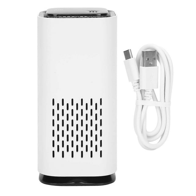 Mini purificateur d'air silencieux, filtre à ions négatifs, alimentation USB 5 V, pour maison et voiture
