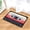 Multicolor 4#, variant on Suodoka Retro Cassette Tape Non-Slip Mat, 19.69 x 31.49 inches / 50 x 80 cm, Absorbent Flannel Music Theme Rug for Bathroom Kitchen Bedroom Entryway Decor