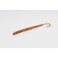 thumbnail image 2 of Zoom Dead Ringer Finesse Worm Pumpkin 4" Soft Plastic Worm, 2 of 2