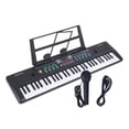 thumbnail image 4 of Teclado Piano Teclado electrónico digital con micrófono Teclado de música digital multifuncional para principiantes de, 4 of 9