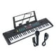 thumbnail image 4 of Teclado Piano Teclado electrónico digital con micrófono Teclado de música digital multifuncional para principiantes de, 4 of 9