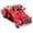Red, variant on Gymnture christmas Red Metal Pickup Truck Christmas Ornament Decoration
