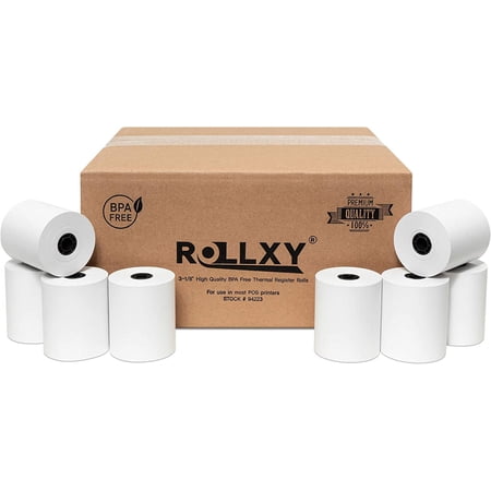 (100 Rolls) BPA FREE Thermal Paper - 3-1/8 x 230 Feet (Star TSP100)