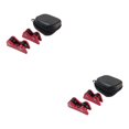 thumbnail image 1 of Toystoory Comprobador de rectitud de taco de billar de 2 piezas con detección de estuche de transporte Rojo 2Conjunto, 1 of 1