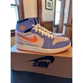 thumbnail image 1 of Ni - ke Ni - ke Air Jordan 1 High Zoom CMFT 2, 11, Sail/Alph Orange Royal Pulse, DV1307 184, 1 of 5