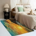 thumbnail image 3 of Sunset Rugs for Living Room Bedroom - Lighthouse Rug 6x8 - Ocean Carpet for Home Decor - Washable Non Slip Patterned Indoor Large Area Rug - Soft & Low Pile (ZN&724), 3 of 7