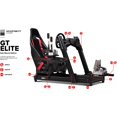 thumbnail image 5 of Next Level Racing GTElite Racing Simulator Cockpit Front and Side Mount Edition, Black, 5 of 10