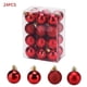 thumbnail image 1 of Bolas Decorativas De Navidad De 24 Uds., Colgante De Árbol De Navidad, Adornos Colgantes, Suministros Para Fiestas, 4Cm Kearding HA024850-00, 1 of 6