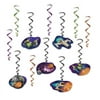 Beistle 54894 17 to 32 in. Spaceship Hanging Whirls - Pack of 6