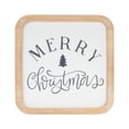thumbnail image 4 of Melrose International LLC Christmas Plaque (Set of 12) 5"SQ, 5"SQ, 6.5"L x 5"H MDF/Wood, 4 of 4