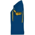 thumbnail image 4 of Holloway Sportswear 2XL Womens Avenger Polo Royal/Light Gold 222730, 4 of 4