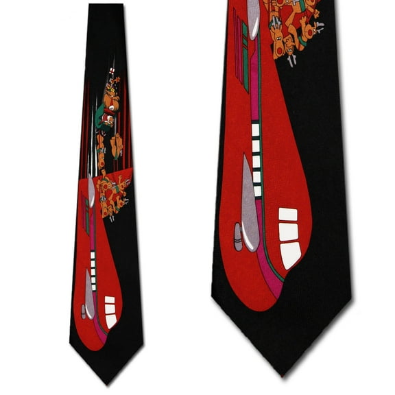 Christmas Mishap Necktie Mens Tie by Tieguys