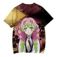 thumbnail image 2 of Demon Slayer T shirt New Crewneck Short Sleeve Unisex Tees Hot Anime Kids O-Neck Tshirt Summer Boys Girls Streetwear Tops, 2 of 3