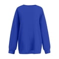 thumbnail image 4 of Womens Oversized Sweatshirts Hoodies Fleece Crewneck Sweaters Casual Tops Comfy Fall Fashion Outfits Winter Clothes, 4 of 5