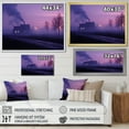 thumbnail image 4 of Designart "Violet Industrial Reverie I" Factories Floater Framed Canvas Art Print, 4 of 5