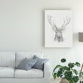 thumbnail image 3 of Trademark Fine Art 'Contemporary Elk Sketch II' Canvas Art by Ethan Harper, 3 of 4